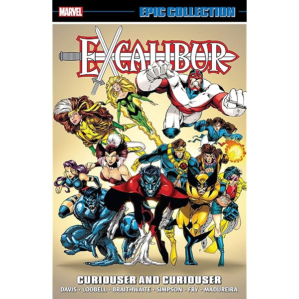 アメコミ・英語　EXCALIBUR　エクスカリバー　エピックコレクション Amazon.com: Excalibur Epic Collection: The Sword Is Drawn